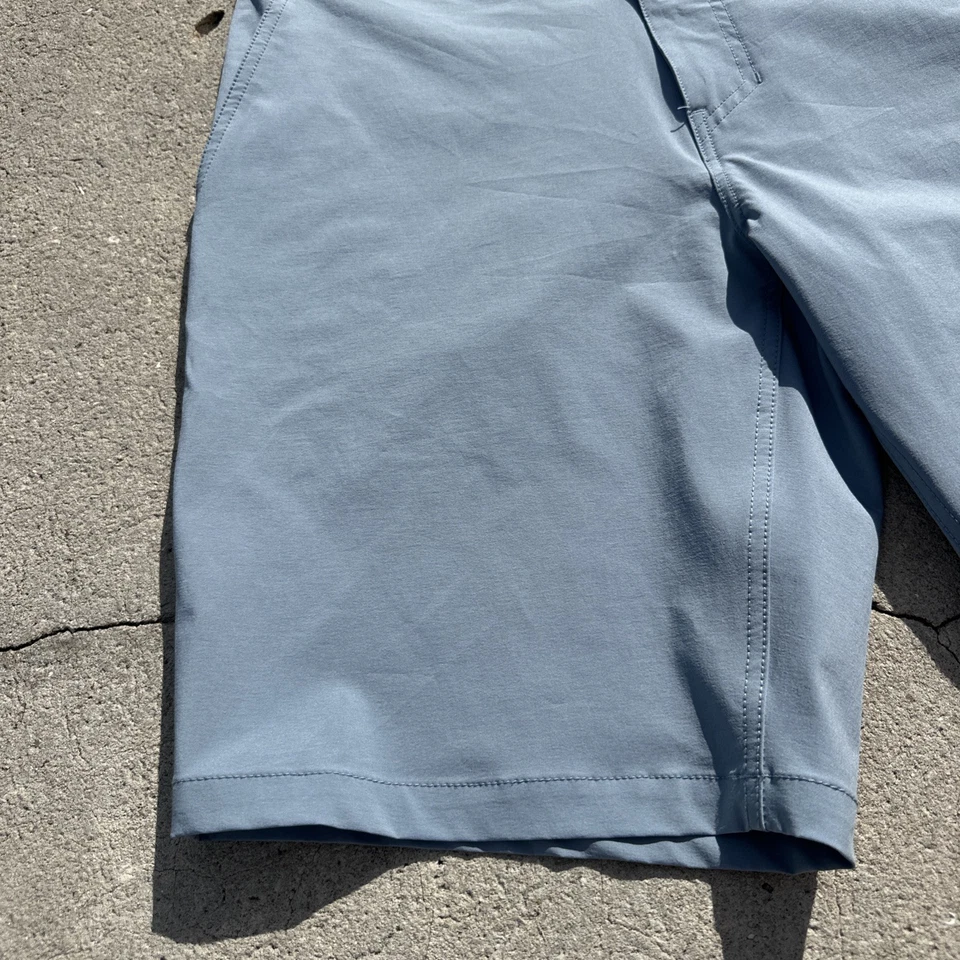 Pantalones Cortos de Pesca Híbridos en Mar Profundo Alto Rendimiento Pelagic Para Hombre Talla 34 Azul Claro Foto 4 de 4