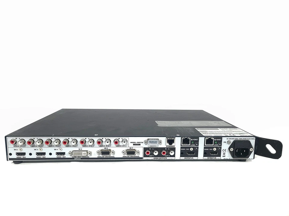 Analog Way Prima Series SMS720 7x2 Video Switcher(1942-124) - Image 4 of 4