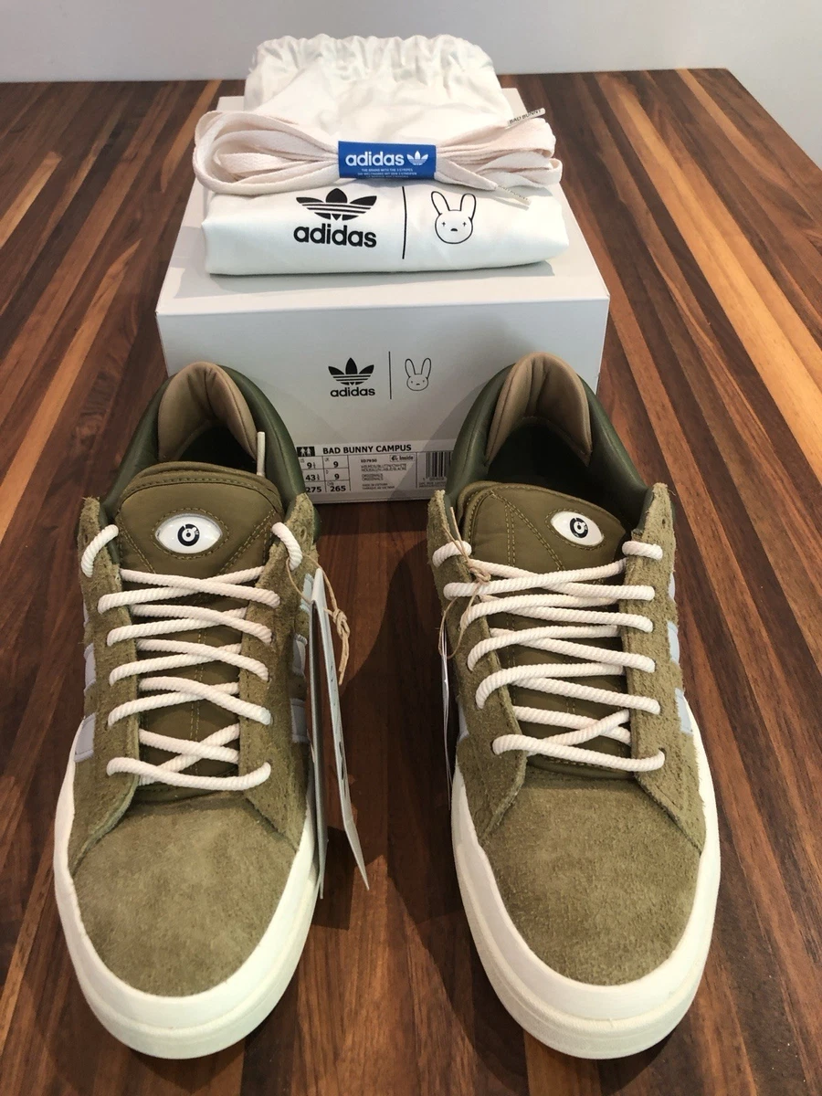 adidas gazelle silver green womens Adidas Campus Light Bad Bunny Wild Moss – Antwerp snkr main image 0