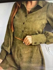 Shein Khaki Two-Piece  Pant