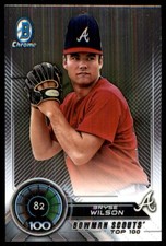 Bryse Wilson 2018 Bowman #BTP-82 Braves MLB READ FREE SHIPPING AutographDen