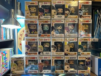 21 Funco Pop collection with Hard Stack protectors included!