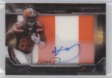 2015 Topps Strata Clear Cut Rookies Vince Mayle #CCAP-VM Patch Auto 0m0