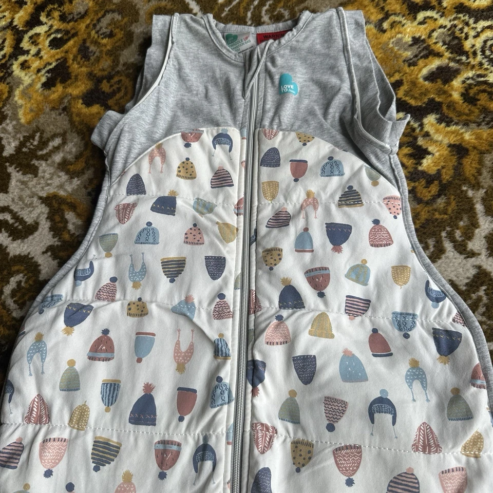 Saco de dormir Love To Dream talla 0 gris Happy Hats para clima fresco ver fotos Foto 2 de 4