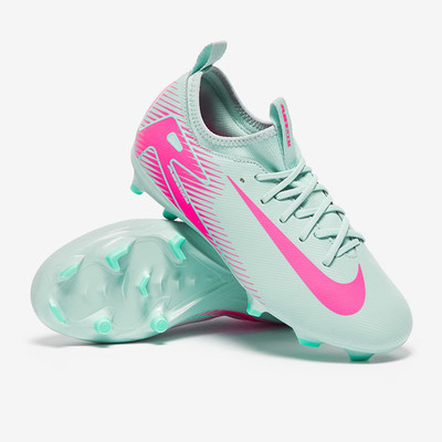 Nike Kinder Air Zoom Mercurial Vapor XVI Academy FG/MG | Grau / Pink | UK 3