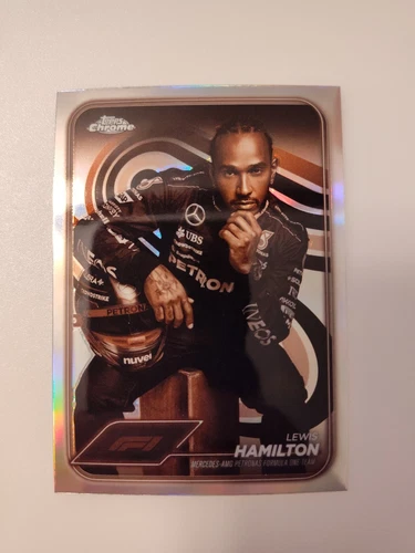 2024 Topps Chrome Formula 1 - F1 Drivers Lewis Hamilton #6 Sepia Refractor