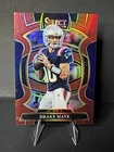 2025 Panini Select - Concourse Drake Maye #80 Maroon Prizm /149 Patriots