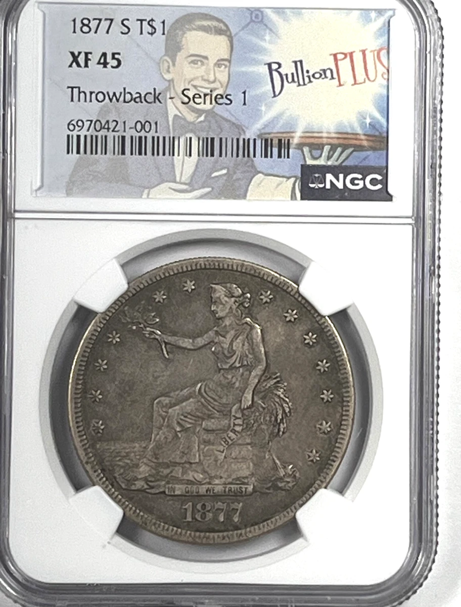 Grade XF 45 US Trade Dollars (1873-1885) for sale | eBay Grade XF 45 US Trade Dollars (1873-1885) for sale | eBay