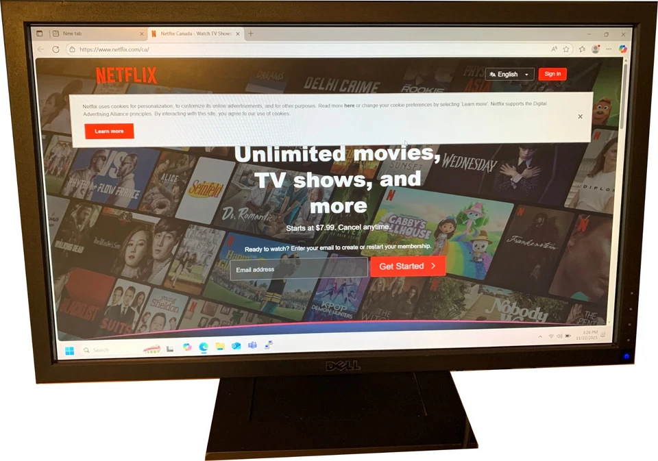 Dell E2310Hc 23" 16:9 Widescreen LCD Monitor with Stand and Cables - Tested - Image 4 of 4