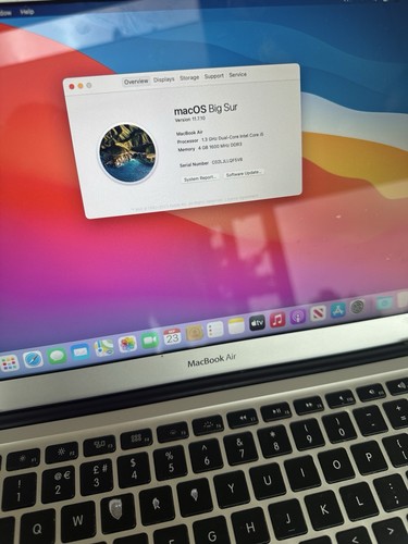 Apple MacBook Air 13 Inch Laptop A1466 - Afbeelding 2 van 16
