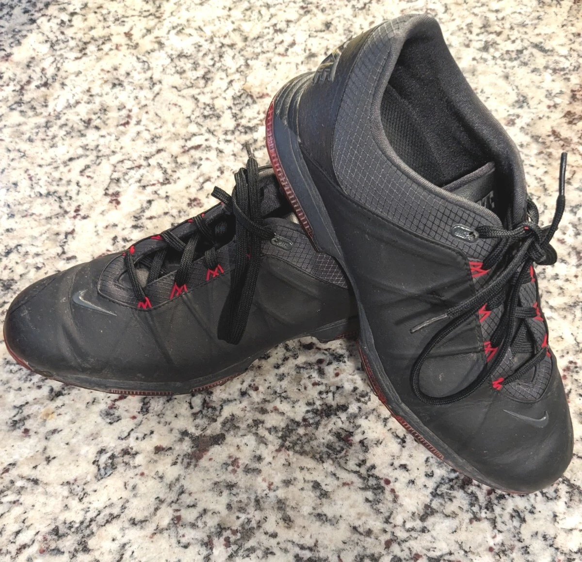 Nike lunar fire golf shoes black sale