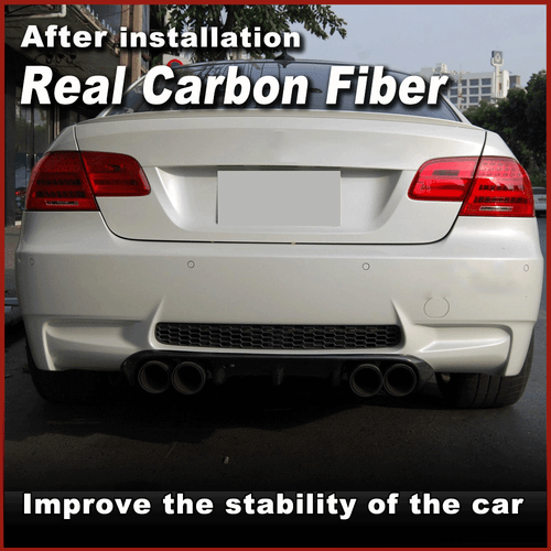 Carbon Diffusor Heckansatz Für BMW 3er E92 E93 M3 07-13 Heckdiffusor Heckschürze - Picture 2 of 14