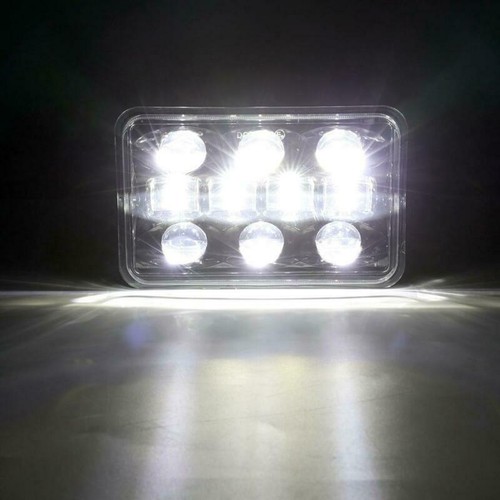 Faros LED de 4x6" pulgadas haz sellado de alta velocidad para Oldsmobile Delta 88 1977-1991 98 - Imagen 7 de 12