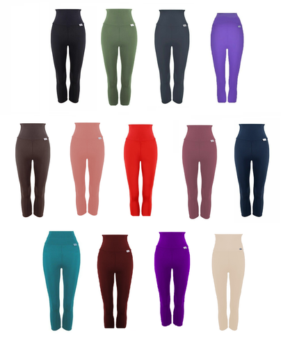 Proskins Slim Vita Alta Leggings Capri Anti-Cellulite * vendita * (ITA) |  eBay