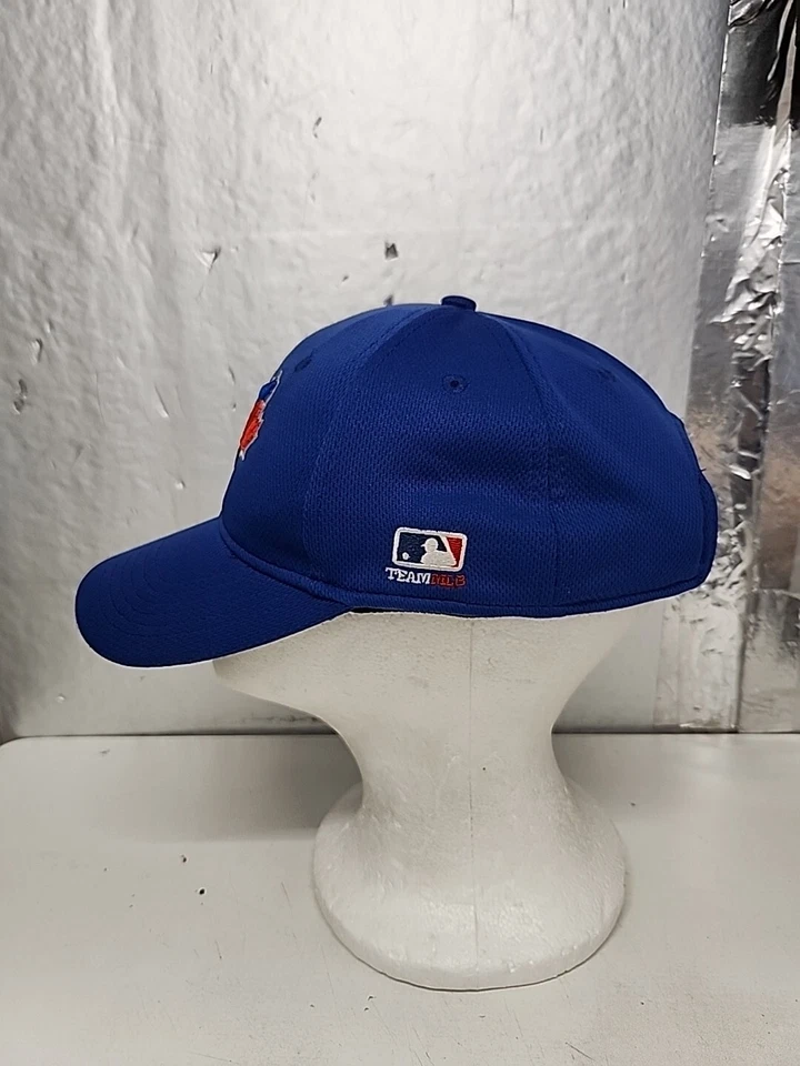 Toronto Bluejays Logo Team MLB Azul Juvenil Correa Trasera Sombrero Foto 2 de 4