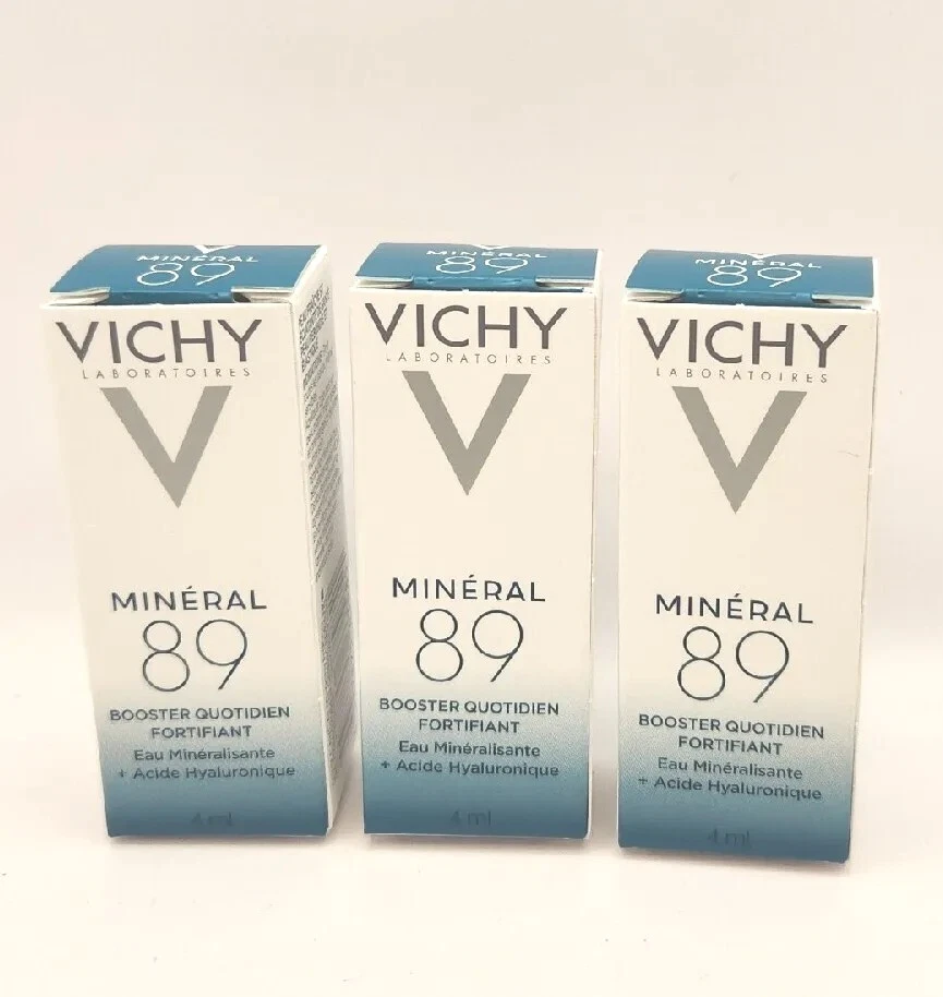 3 VICHY Mineral 89 Fortifying & Plumping Daily Booster 0,10 FL Oz I 3mL cada W19 - Imagem 3 de 3
