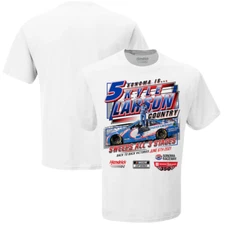 Kyle Larson 2021 Checkered Flag #5 Hendrickcars.com Sonoma Winner Tee