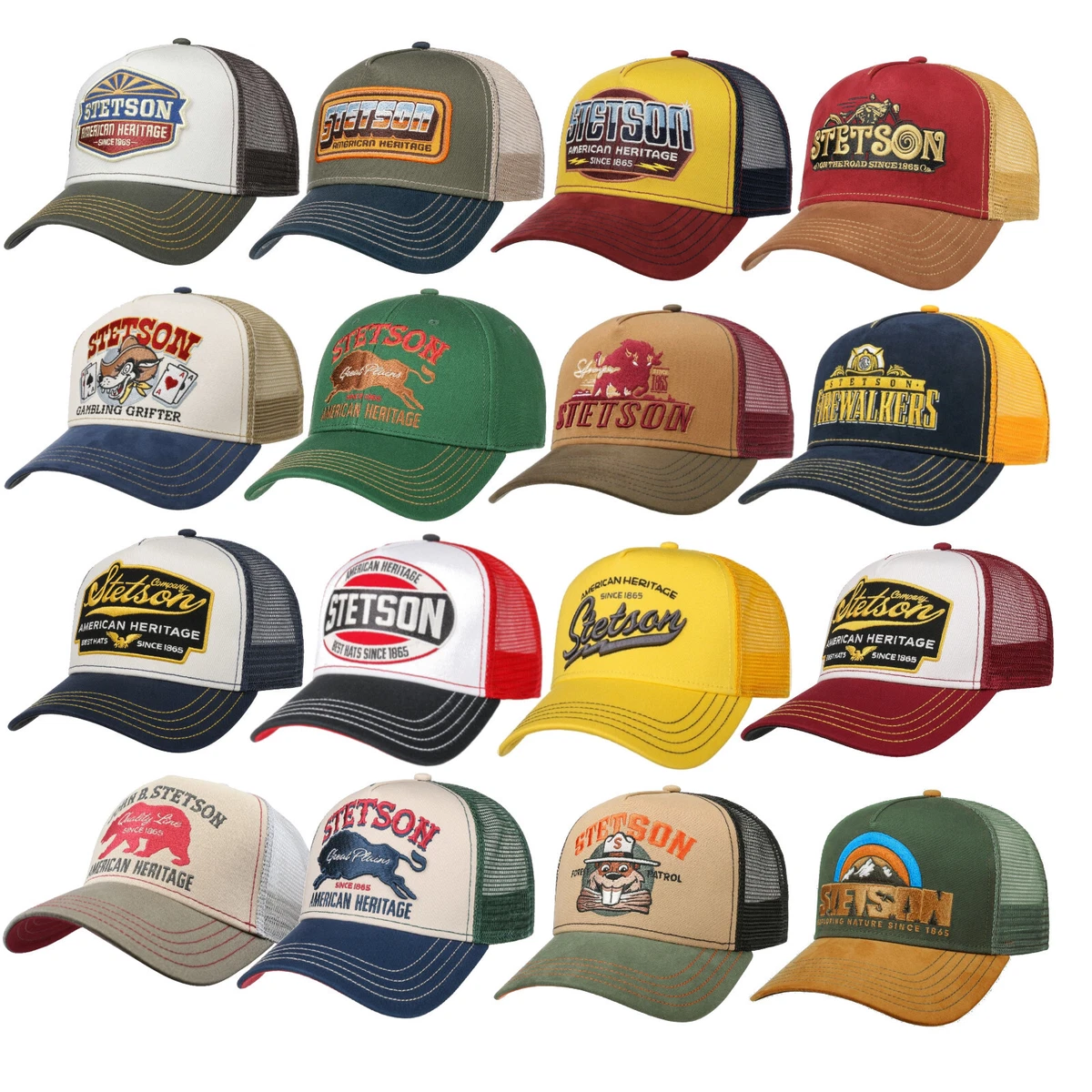 Casquettes - Stetson Trucker Hard Work 