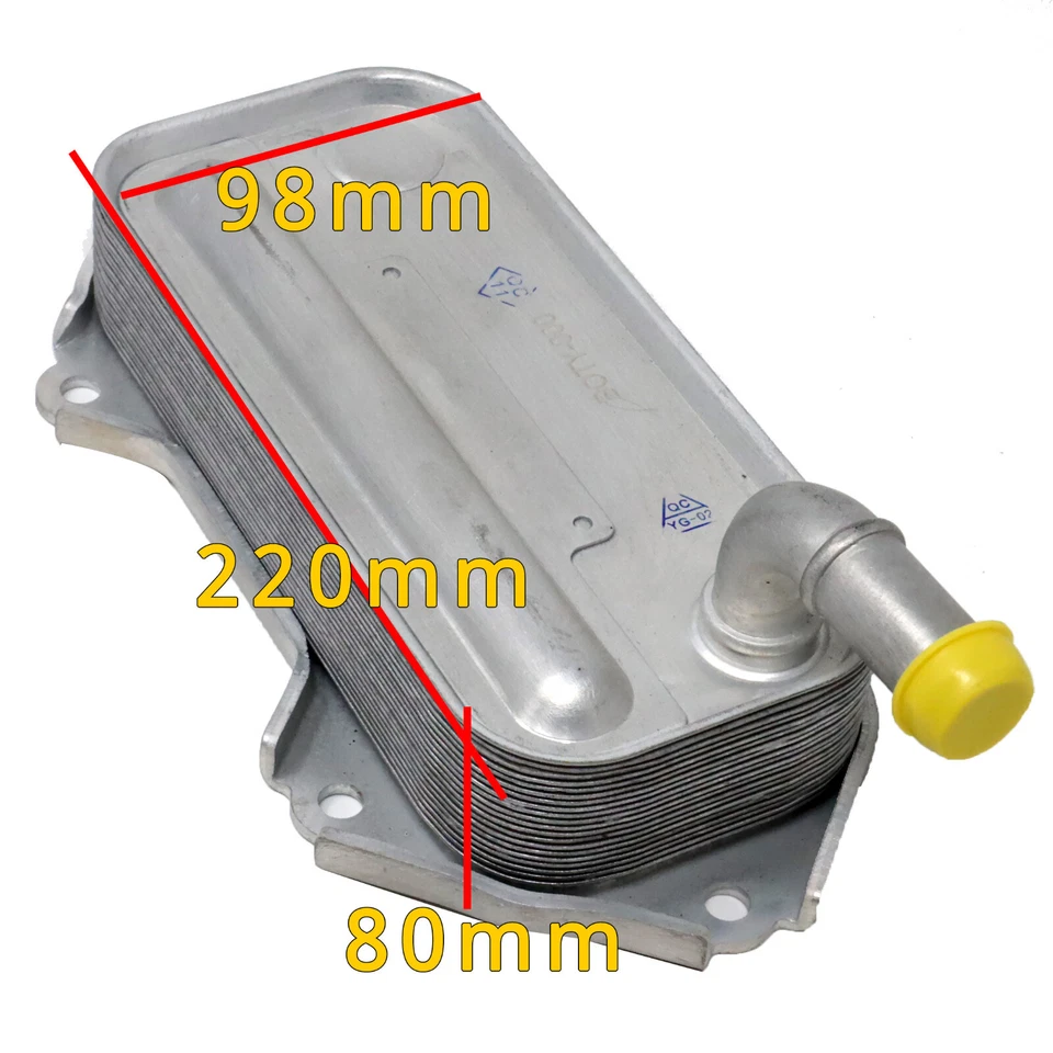 Engine Oil Radiator for Toyota RAV4 2.2 D III Series 2005-2013 GAB6 - Image 2 of 4