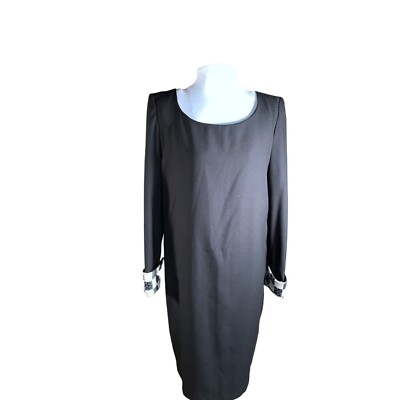 Bari for Lord and Taylor Black Dress Women Size Vintage
