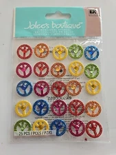 JOLEE'S Boutique PEACE SIGNS  Scrapbooking Stickers 