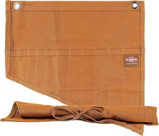 Bucketboss 70003 Tool and  Set Roll with 11 Pockets in Brown