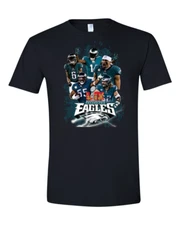 New Graphic -Philadelphia Eagles Champions, Super Bowl LIX Short Sleeve TEES!!