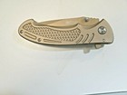 MTech Bronze Color Linerlock - 7 1/2" open, 4" closed, 3 1/2" Blade — photo 6
