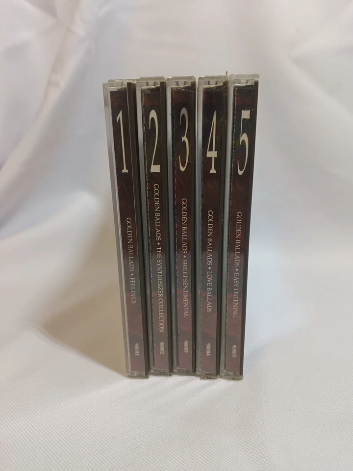(1990) Lot Of 5 Vintage CD Golden Ballads  - Image 2 of 4
