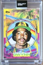 TOPPS PROJECT 2020 #366 TONY GWYNN HOF by TYSON BECK 1983 PADRES * FREE SHIPPING