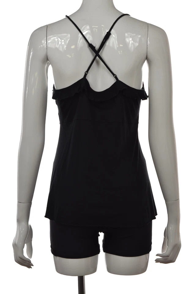 Marc Marc Jacobs Womens Top Size S Black Tank Cotton Sleeveless Casual Shirt - Image 2 of 4