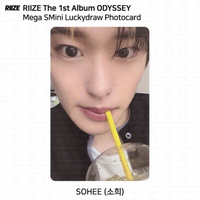 RIIZE The 1st Album ODYSSEY MEGA SMini ver Luckydraw Photocard