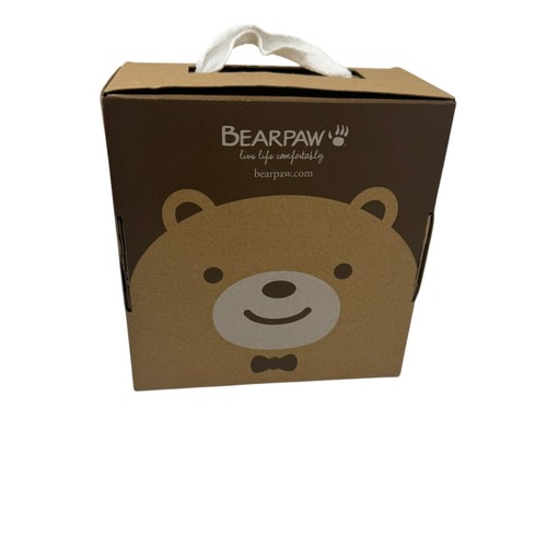 BEARPAW Baby fur Boots size 6-12 Months chestnut brown leather NWT gift box - Picture 3 of 11