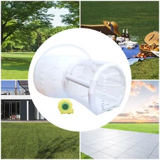 Inflatable Bubble House Family Backyard Camping Tent 3m Diameter with Blower