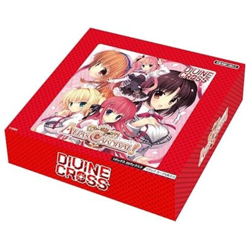 DIVINE CROSS ALIA'S CARNIVAL! INカートン DIVINE CROSS ALIA'S CARNIVAL! Booster Pack Box TCG JAPAN
