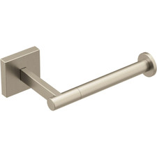 Moen Triva Brushed Nickel Wall Mounted Euro Toilet Paper Holder BP1808BN