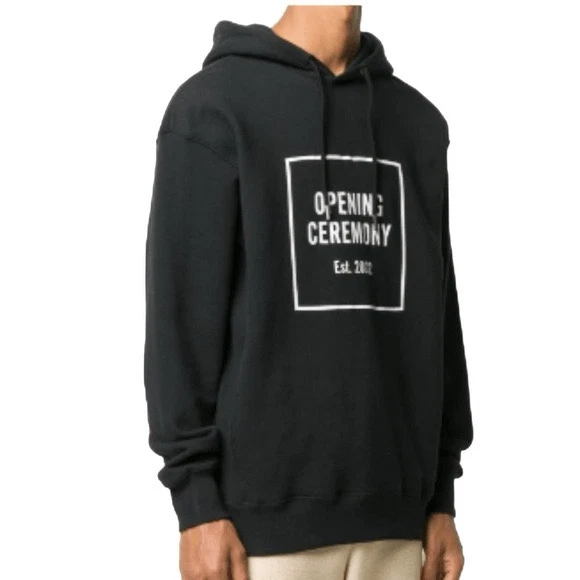 OPENING CEREMONY ロゴパーカー Opening Ceremony logo-print Hoodie | Black | FARFETCH