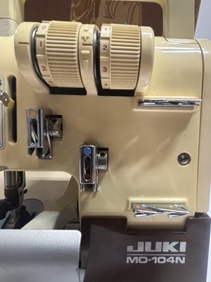 JUKI MO-104N Overlocker Electric Sewing Machine w/ Original Box