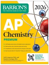 AP Chemistry Premium, 2026: Prep Book with 6 Practice Tests + Comprehensive Rev,