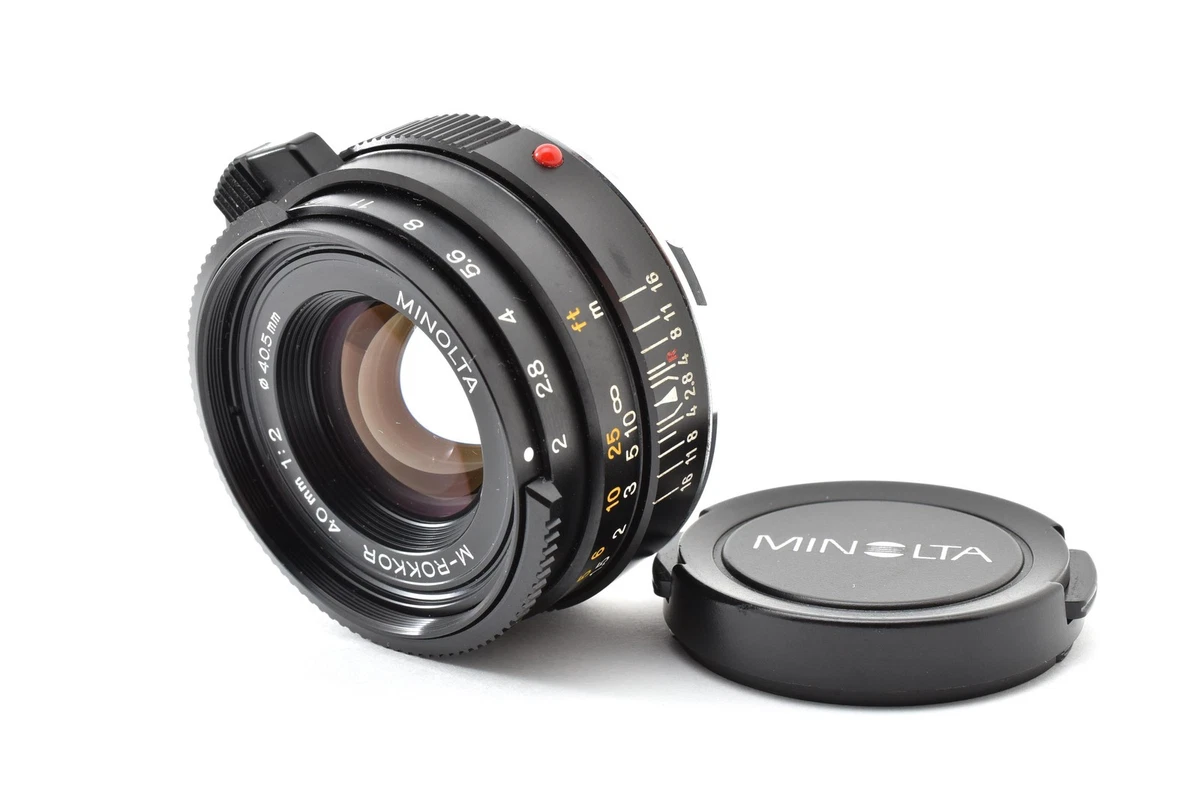 Minolta M Rokkor 40mm F2 for sale - eBay