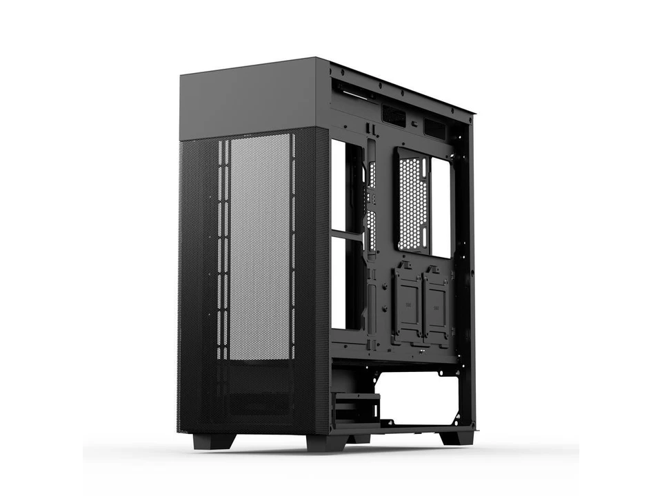 Rosewill FBM-X7 Black ATX Mid Tower Case - Hinged Tempered Glass Side Panel, Hig - Image 4 of 4
