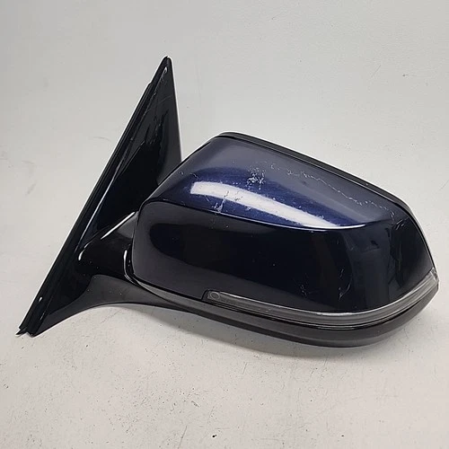 13 - 15 Left Side View Mirror Loaded Black F0169109U6680 LH BMW 750I NO CAMERA