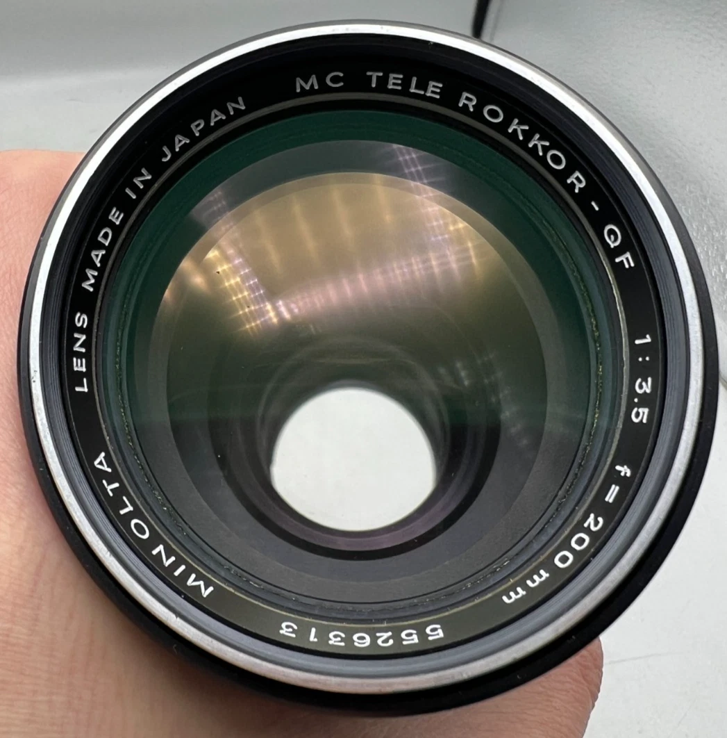 Minolta f/3.5 Camera Lenses 200mm Focal for sale - eBay