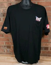 Nascar Johnny Sauter #00 Fleetpride Motorsports Haas Yellow Racing Tshirt Sz XL 