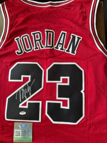 Michael Jordan Autographed Chicago Bulls Jersey Signed NBA GOAT w/ COA