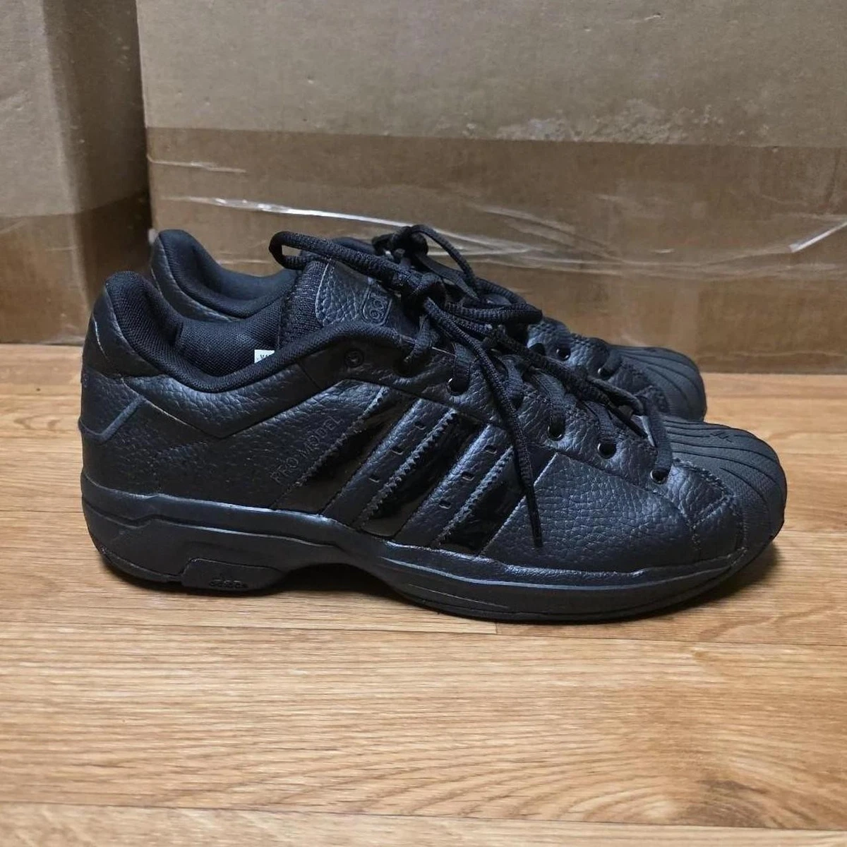 adidas Pro Model 2G Low Triple Black for Sale | Authenticity
