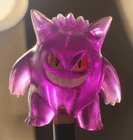 1999 Nintendo Gengar 1.5" Translucent Clear Pvc Figure Toy Pokemon Vintage Rare