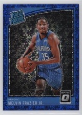 2018-19 Panini Donruss Optic Fast Break Blue Prizm 49/50 Melvin Frazier Jr 0n64