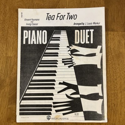 Tea For Two Piano Duet