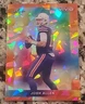 3/3 Josh Allen 2024 Leaf Vivid Orange Crystal #62 Buffalo Bills